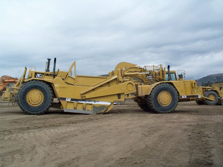 caterpillar 657 scraper